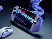 L'ordinateur de poche Lenovo Legion Go S fonctionnant sous Cyberpunk 2077 (Image source : Notebookcheck)