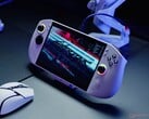 L'ordinateur de poche Lenovo Legion Go S fonctionnant sous Cyberpunk 2077 (Image source : Notebookcheck)