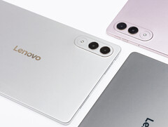 La Xiaoxin AI Tablet Pro GT présente un design relativement fin, compensé par deux caméras à l&#039;arrière. (Source de l&#039;image : Lenovo)