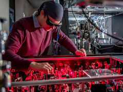 C'est un gros effort, mais après tout, il s'agit de la majorité de l'univers tout entier. (Image : Université de Nottingham)