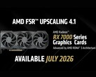 Une capture d'écran de l'annonce de la FSR 4.1 INT8 d'AMD pour les GPU de la série RX 7000