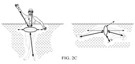 Le brevet examine les mouvements attendus et irréguliers dans l'eau pour détecter une situation d'urgence (Source : US PTO)