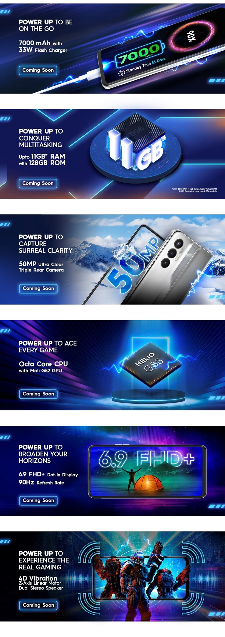 La nouvelle promo du Pova 3. (Source : Tecno via Amazon.in)