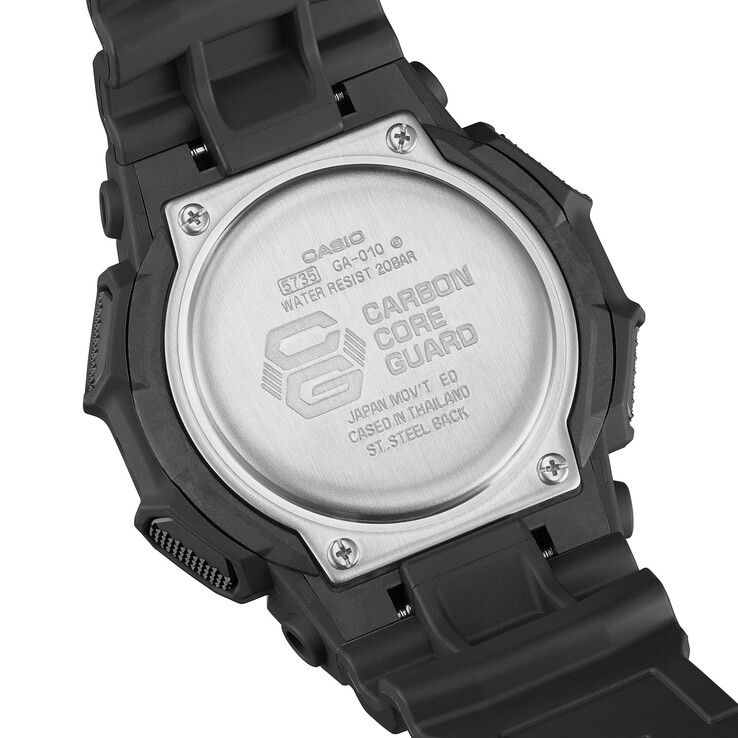 La Casio G-Shock GA-B010 sera probablement dotée d'une structure Carbon Core Guard. (Source de l'image : Casio)