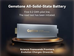 La batterie à l&#039;état solide Gemstone entre en phase d&#039;essai de production avec une capacité de 200 MWh. (Source de l&#039;image : Gotion)