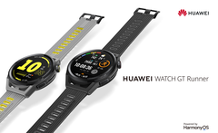 La Watch GT Runner vue dans ses deux couleurs. (Image source : Huawei)