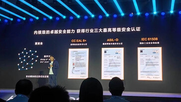 Certifications de sécurité de HarmonyOS NEXT (Image source : Huawei Central)