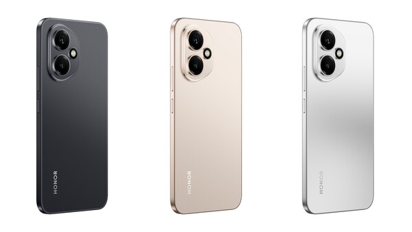 Le Honor 400 est disponible en noir, or et argent. (Source de l'image : Honor)