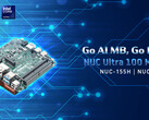 ASRock lance la série de cartes mères NUC Ultra 100 (Image source : ASRock)