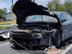 Les conséquences de l'incendie d'un véhicule de démonstration Lucid Air