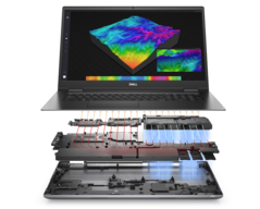 Dell Precision 7770 sera équipé de processeurs Core i9 vPro 55 W de 12e génération, d'écrans UHD HDR500 DCI-P3 et de cartes graphiques Nvidia RTX A5500 (source : Dell)