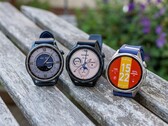 De gauche à droite : Xiaomi Watch S5, Honor Watch 6 et Huawei Watch GT 7