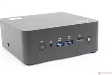Face avant : Bouton d'alimentation à empreinte digitale, casque d'écoute 3,5 mm, 2x USB-A (10 Gbps), lecteur MicroSD, bouton CoPilot