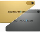Ce qui semble être la Lenovo Idea Tab Malibu Plus/Pro en jaune citron (ci-dessus) et l'Idea Tab Malibu en gris graphite (ci-dessous).