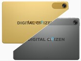 Ce qui semble être la Lenovo Idea Tab Malibu Plus/Pro en jaune citron (ci-dessus) et l'Idea Tab Malibu en gris graphite (ci-dessous).