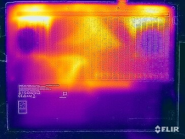 Test de résistance aux températures de surface (en bas)