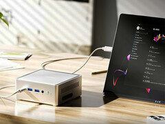 Le Minisforum NAB3R est disponible dans une seule finition argentée au lancement. (Source de l'image : Minisforum)