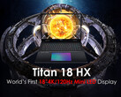 Le prochain Titan 18 HX de MSI est équipé d'une énorme dalle mini-LED de 18 pouces 4K 120 Hz. (Source de l'image : MSI)