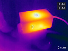 L'alimentation électrique de l'AC6-M pendant le test de stress