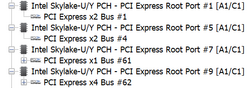 Thunderbolt 3 deux voies (20 Go/s).