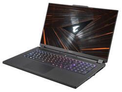 Le Aorus 17 XE4-73DE514SH, fourni par Gigabyte Allemagne.