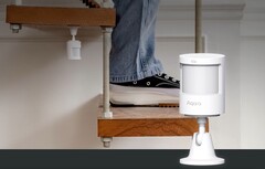 Le détecteur de mouvement P1 d'Aqara est compatible avec Apple HomeKit et Amazon Alexa. (Image source : Aqara)