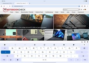 Oppo Pad 4 Pro : Clavier par défaut