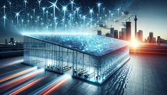 Le revêtement SARC refroidit les bâtiments sans nécessiter d'électricité et s'adapte automatiquement à l'intensité de la lumière du soleil. (Source de l'image : DallE 3 / AI)