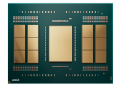 L'AMD Ryzen Threadripper Pro 9995WX dispose de 12 unités de calcul de part et d'autre de la face I/O. (Source de l'image : AMD)