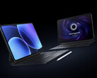 Le Pad 8 et le Pad 8 Pro avec le clavier et le stylet officiels de Xiaomi. (Source de l'image : Xiaomi)