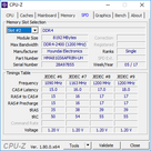 CPU-Z - SPD mémoire RAM