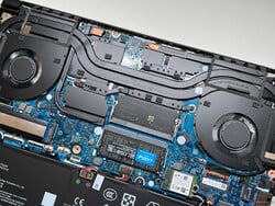 Gigabyte Aero X16 : Unité de refroidissement