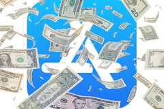 Apple peuvent encore gagner de l'argent avec les applications chargées sur le côté. (Image via Apple et Getty Images, avec modifications)