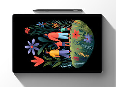 Une webcam orientée vers le paysage se cache dans l'une des dernières images teaser de la Xiaoxin AI Tablet Pro GT de Lenovo. (Source de l'image : Lenovo)