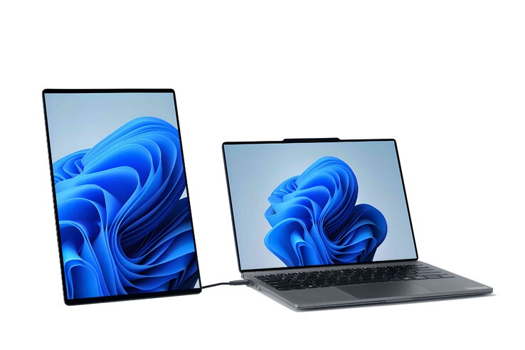 Le concept ThinkBook Modular AI de Lenovo, qui a fait l'objet d'une fuite.