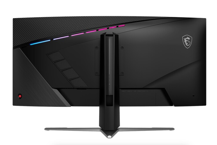 Le MSI MPG 346CQRF X24 est doté de nombreux ports, dont HDMI 2.1 et DP 1.4a. (Source : MSI)