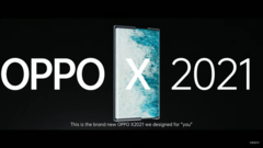 L'OPPO X 2021 est à nouveau taquiné. (Source : YouTube)