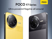 Les Poco F7 Pro et Poco F7 Ultra pourraient être rejoints par un troisième smartphone de la série Poco F7 dans le courant de la saison. (Source de l'image : Xiaomi - édité)