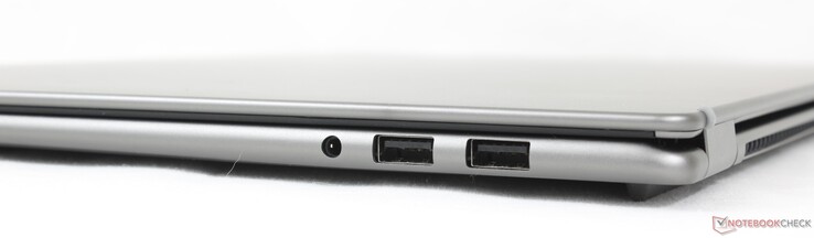 A droite : casque 3,5 mm, 2x USB-A 3.2 Gen. 1