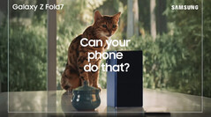 Samsung Galaxy Z Fold 7 teaser video throws a jab at Apple(Image source : Samsung | edited by Notebookcheck)