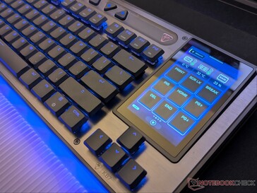 Commande de l'écran tactile sur le KB7.