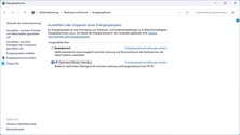 Profil énergétique HP dans Windows