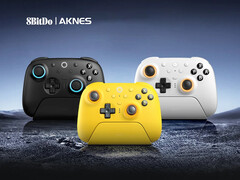 Le 8BitDo Ultimate 2 Bluetooth est désormais disponible en trois couleurs. (Source de l'image : 8BitDo & Aknes)