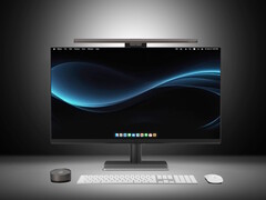 La lampe de bureau BenQ ScreenBar Halo 2 produit un éclairage sans éblouissement avec des couleurs très précises. (Source de l'image : BenQ)