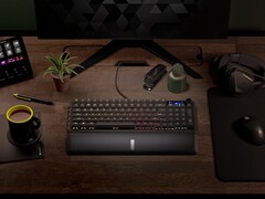 Clavier de jeu Vanguard 96 Pro à effet Hall. (Source de l'image : Corsair)