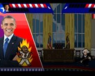 « Electoral Carnage » oppose de célèbres présidents américains les uns aux autres dans des combats satiriques en 2D.