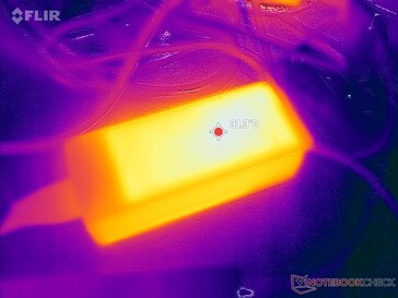 L'adaptateur secteur reste relativement froid même lorsqu'il est sous charge