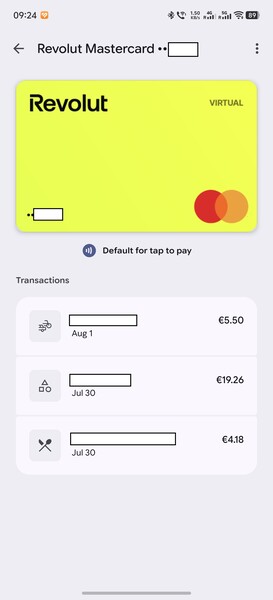 Les paiements sans contact via Google Pay ont fonctionné normalement jusqu'au 1er août.
