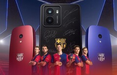 Les HMD Barça Fusion et HMD Barça 3210 sont conçus pour les fans du FC Barcelone. (Source de l'image : FC Barcelone)