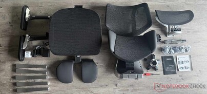 Contenu complet du coffret de l'Hbada X7